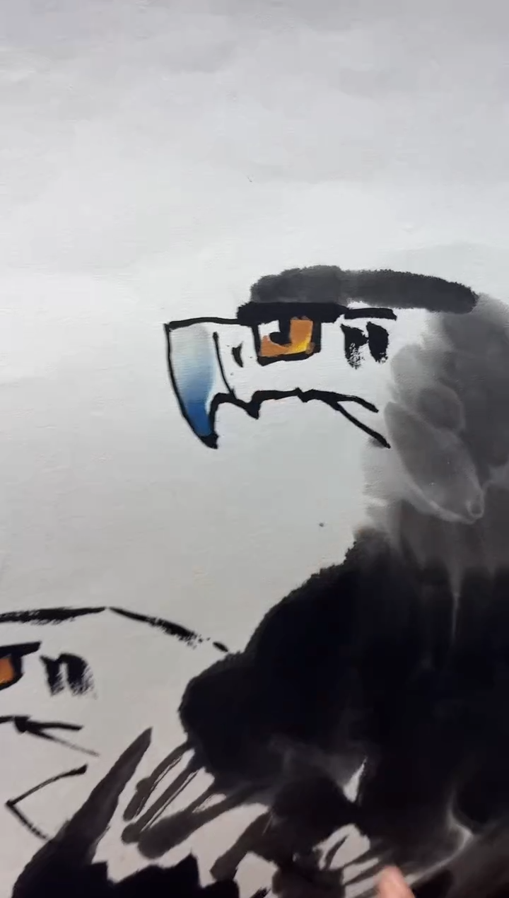 【闪购商品】国画国画孙桂国老师字画带亲笔合影证书7-9