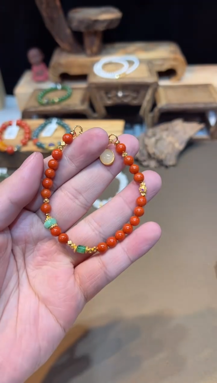 手饰玛瑙未镶嵌手饰@@H3064