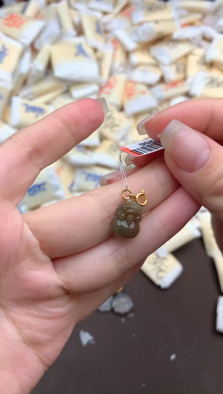 【闪购商品】翡翠挂件银S925镶嵌   一     