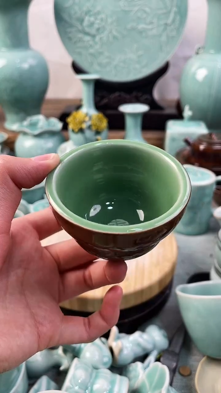 【闪购商品】特价福利 微瑕 慧仙青瓷