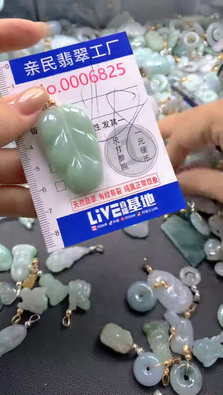 颈饰未镶嵌翡翠6825