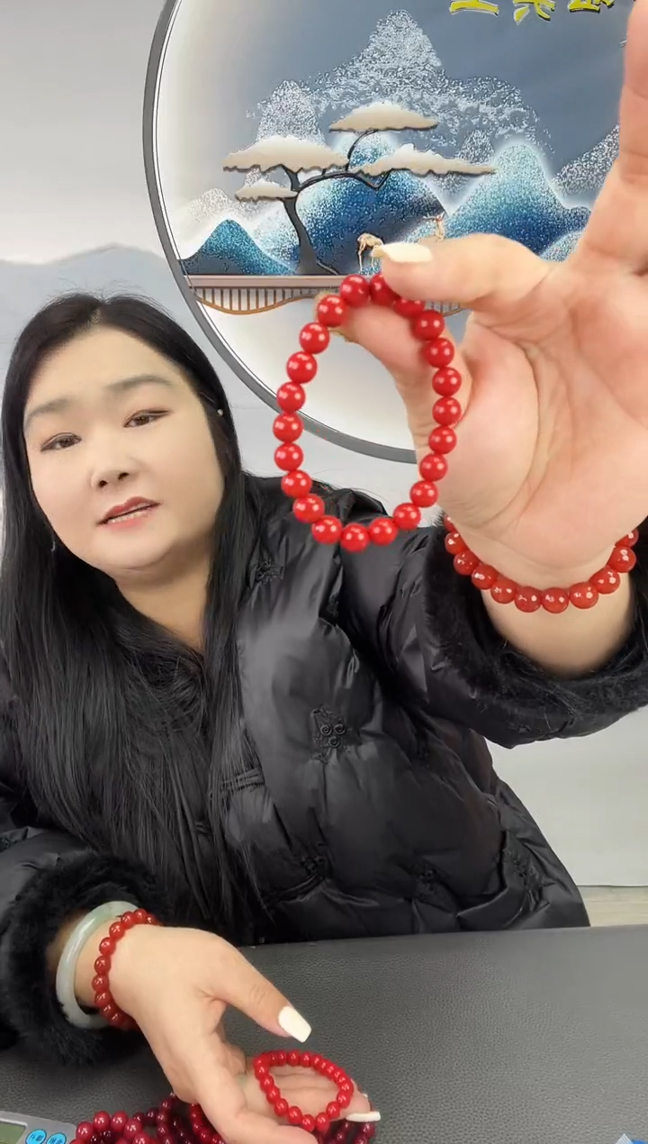 未镶嵌精品红sha卡8石英质玉精品红sha卡8
