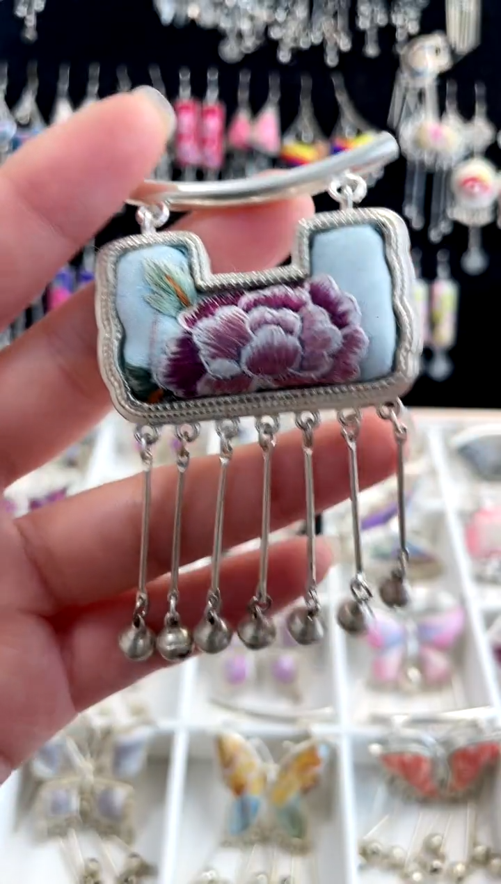 【闪购商品】织绣非遗刺绣饰品