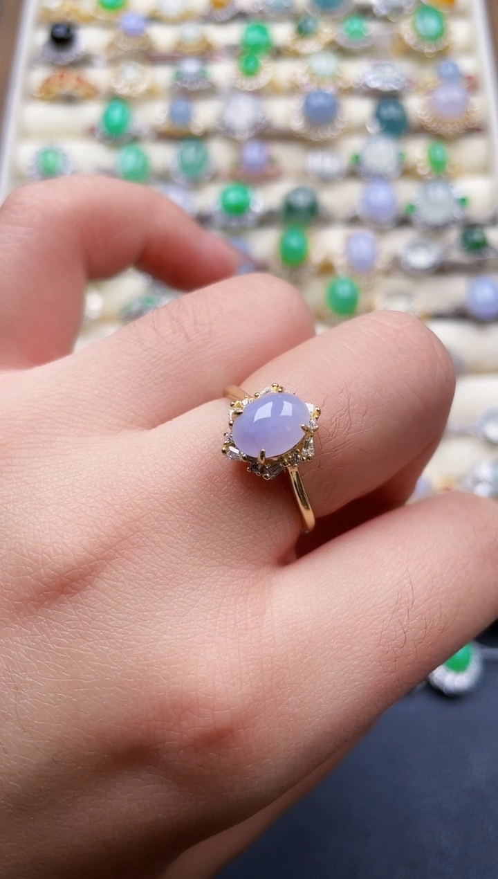 颈饰银S925镶嵌翡翠171