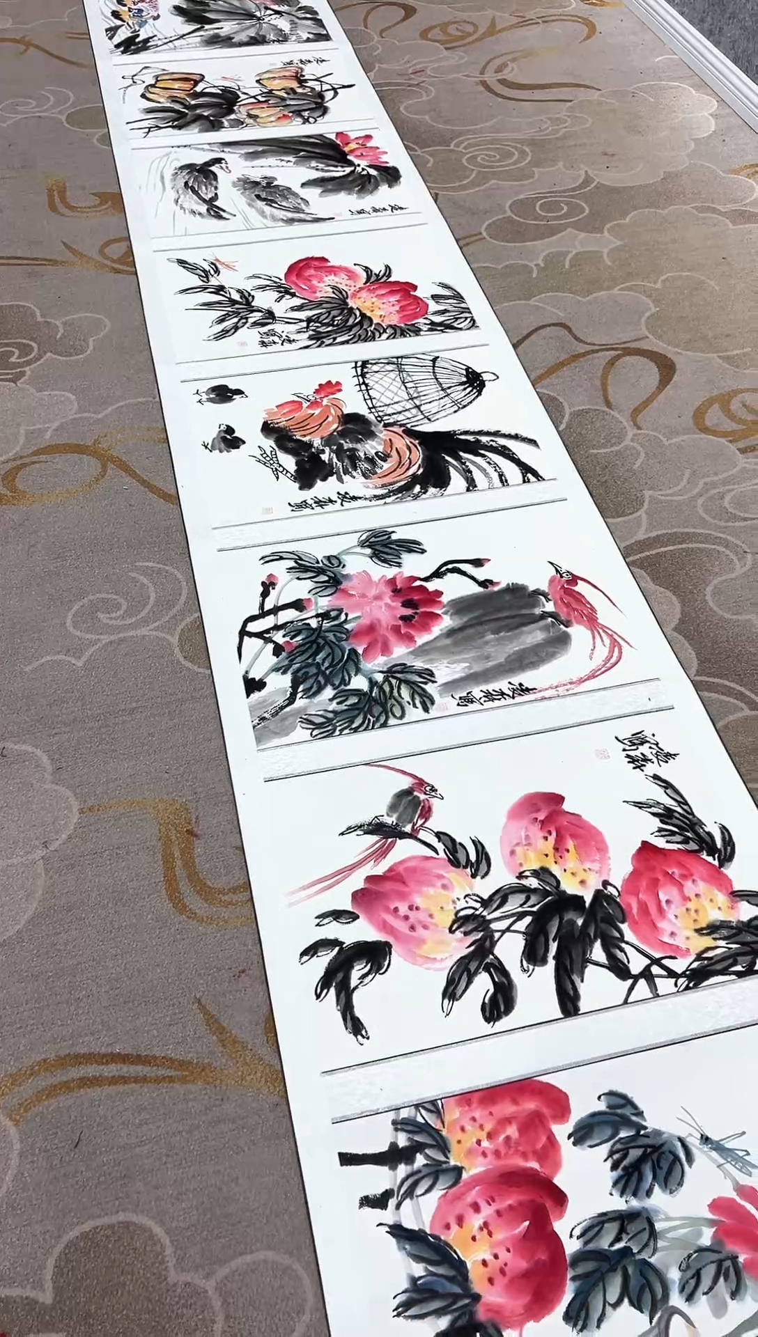 国画凌老师的作品