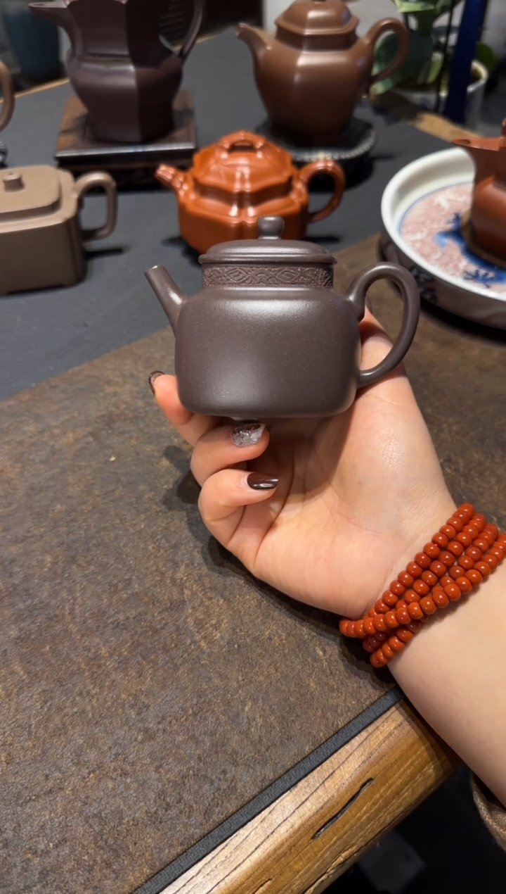 【闪购商品】紫砂茶壶四方言心