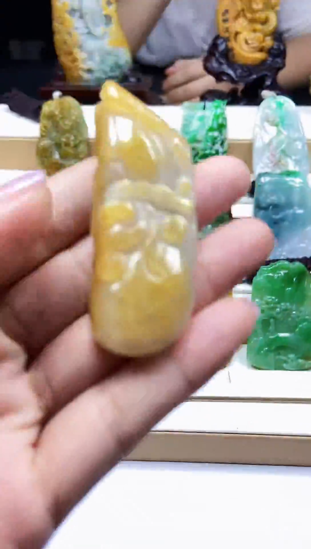 未镶嵌挂件翡翠翡翠A货