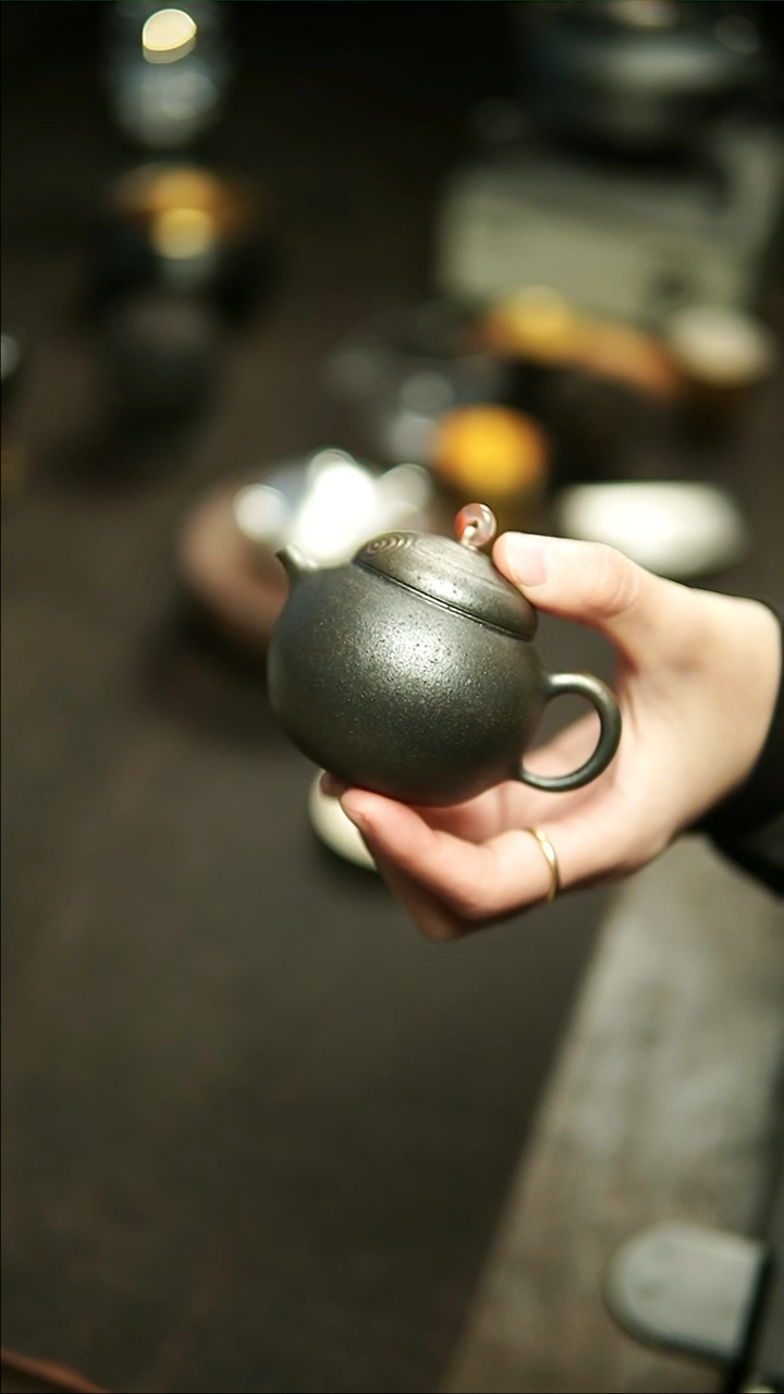 【闪购商品】潘正老紫泥正把壶