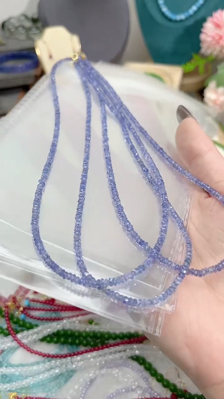 【闪购商品】坦桑石颈饰银S925镶嵌多样性发其一199