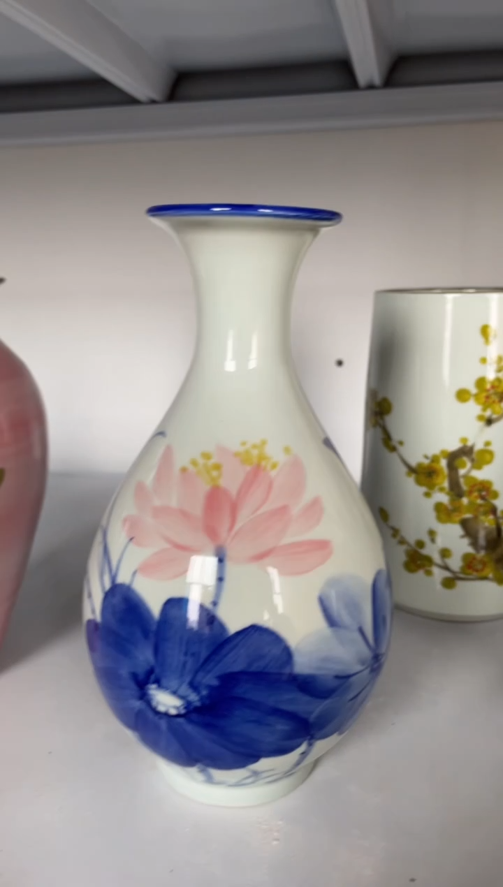 瓶瓷景德镇手绘花瓶