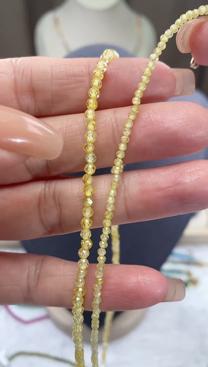 【闪购商品】钻石项链14K金镶嵌诗颜甄选珠宝SYZB85