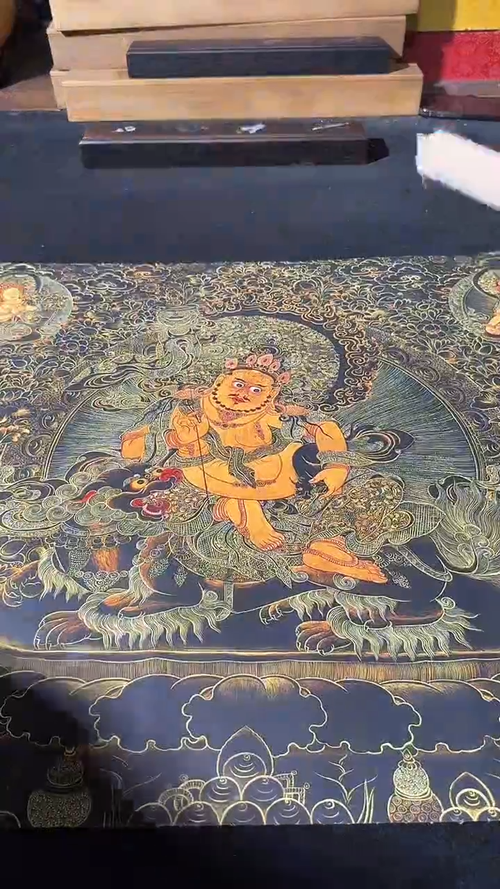 卷轴画藏式珍藏彩绘艺术馆117