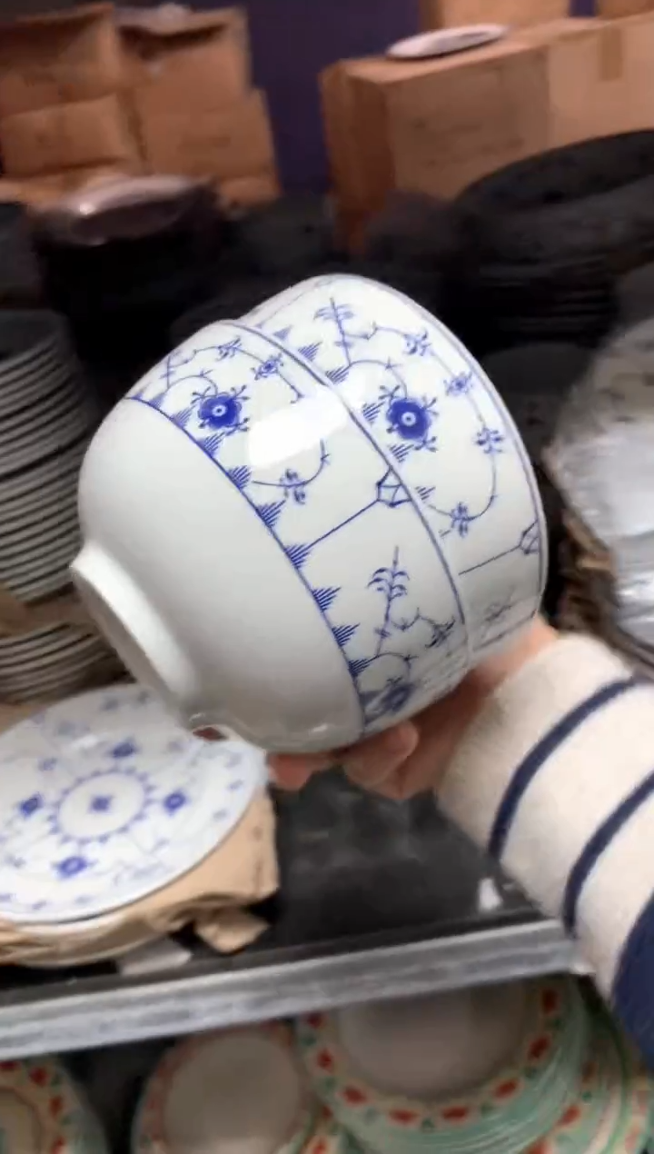 【闪购商品】瓷片陶瓷原单CC075餐具2个