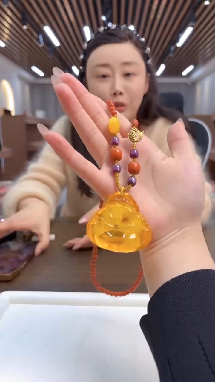 颈饰未镶嵌南红玛瑙DIY款M21