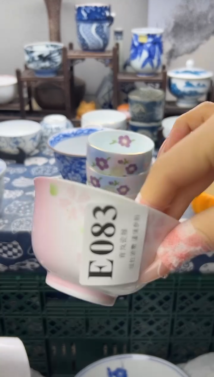 瓷片景*    E083