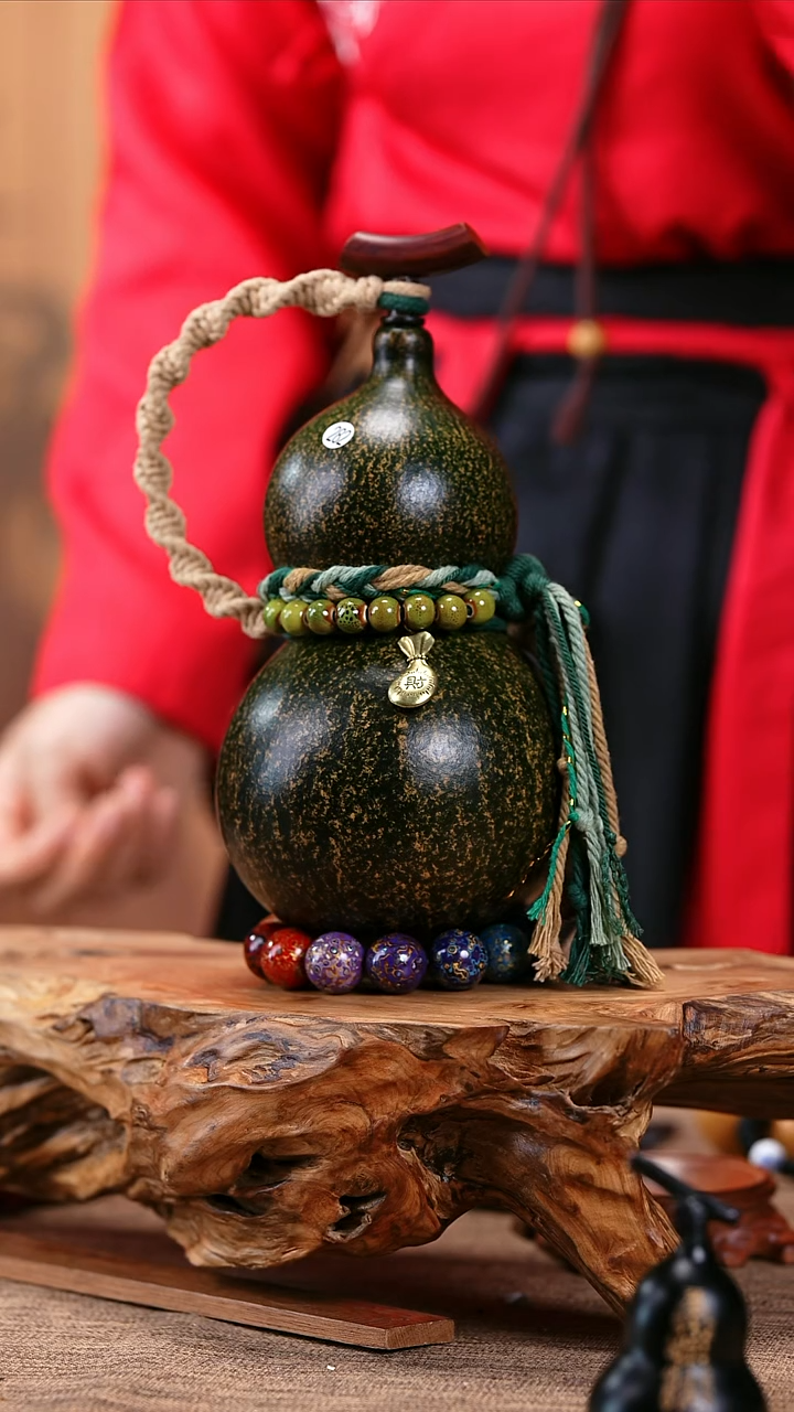 【闪购商品】282—光岳葫天然大漆酒葫芦不含漆珠