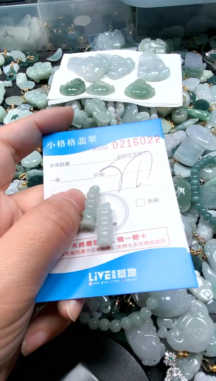 【闪购商品】翡翠颈饰未镶嵌闪购商品0216022