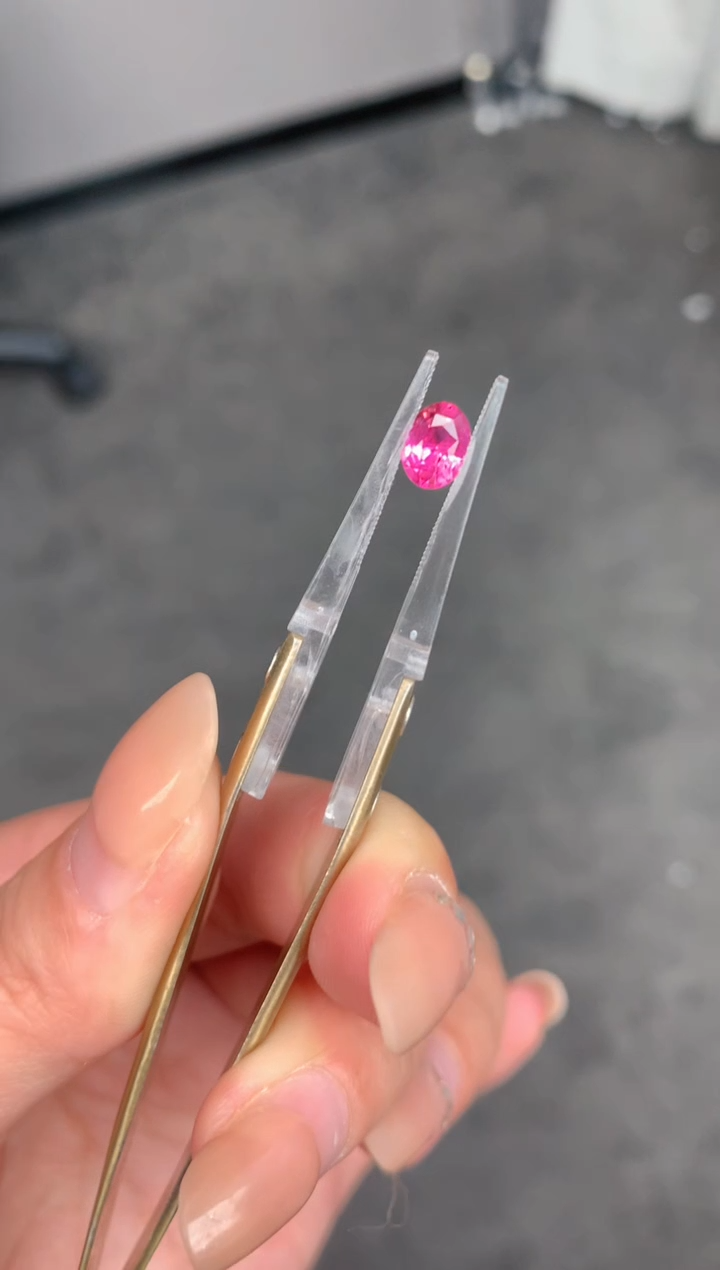 【闪购商品】红宝石裸石未镶嵌1ct粉红宝