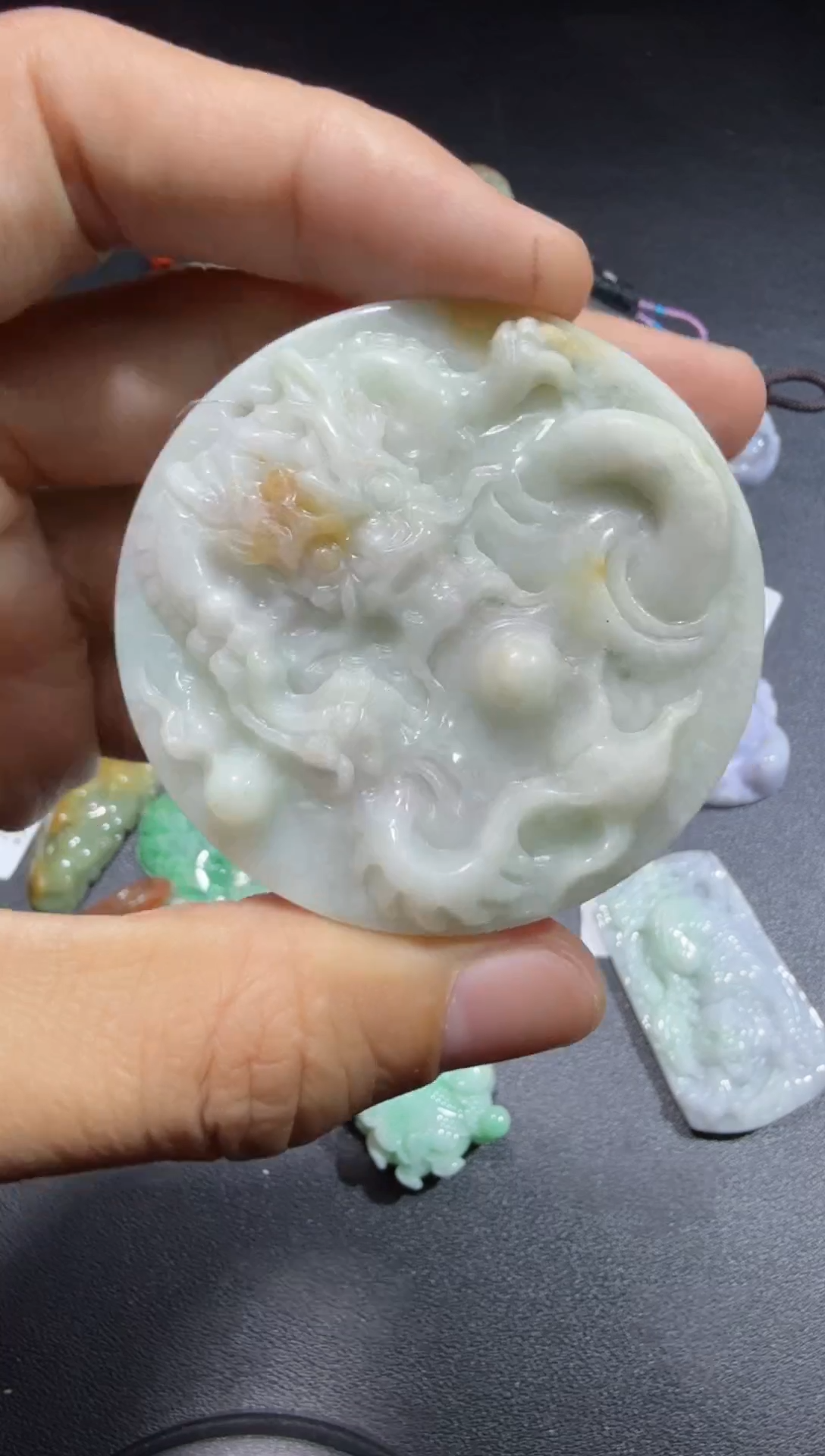 【闪购商品】翡翠颈饰未镶嵌00002562