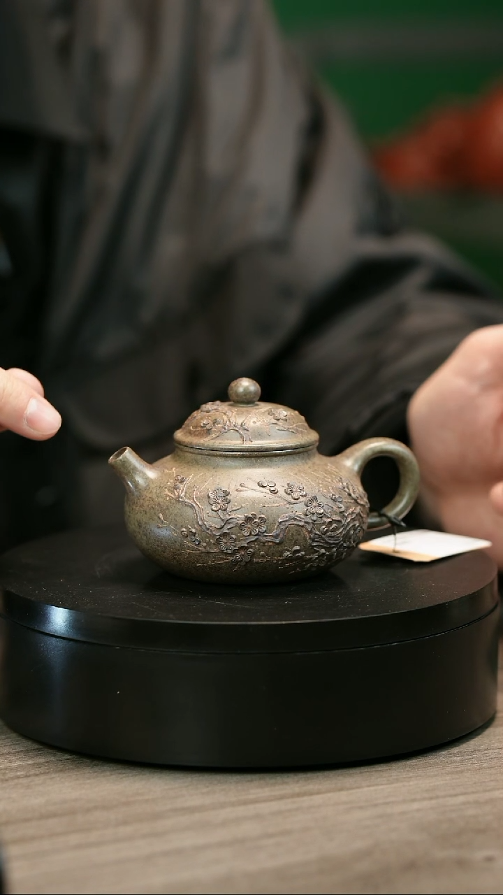 茶壶紫砂心*H2427陈春芬段泥梅花容天