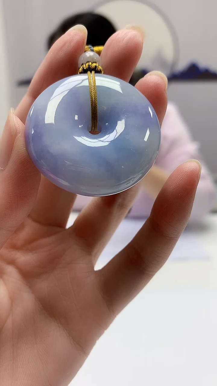 【闪购商品】定制翡翠未镶嵌4902zm-毛货挂件132扣子