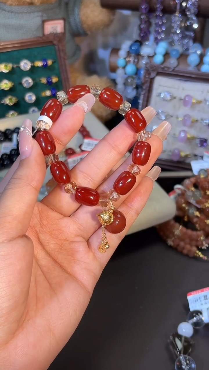 未镶嵌手串玛瑙/玉髓山****事k628多样性发货一件