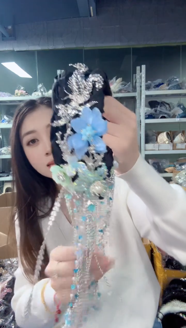美丽诺羊毛清货发箍编号-132