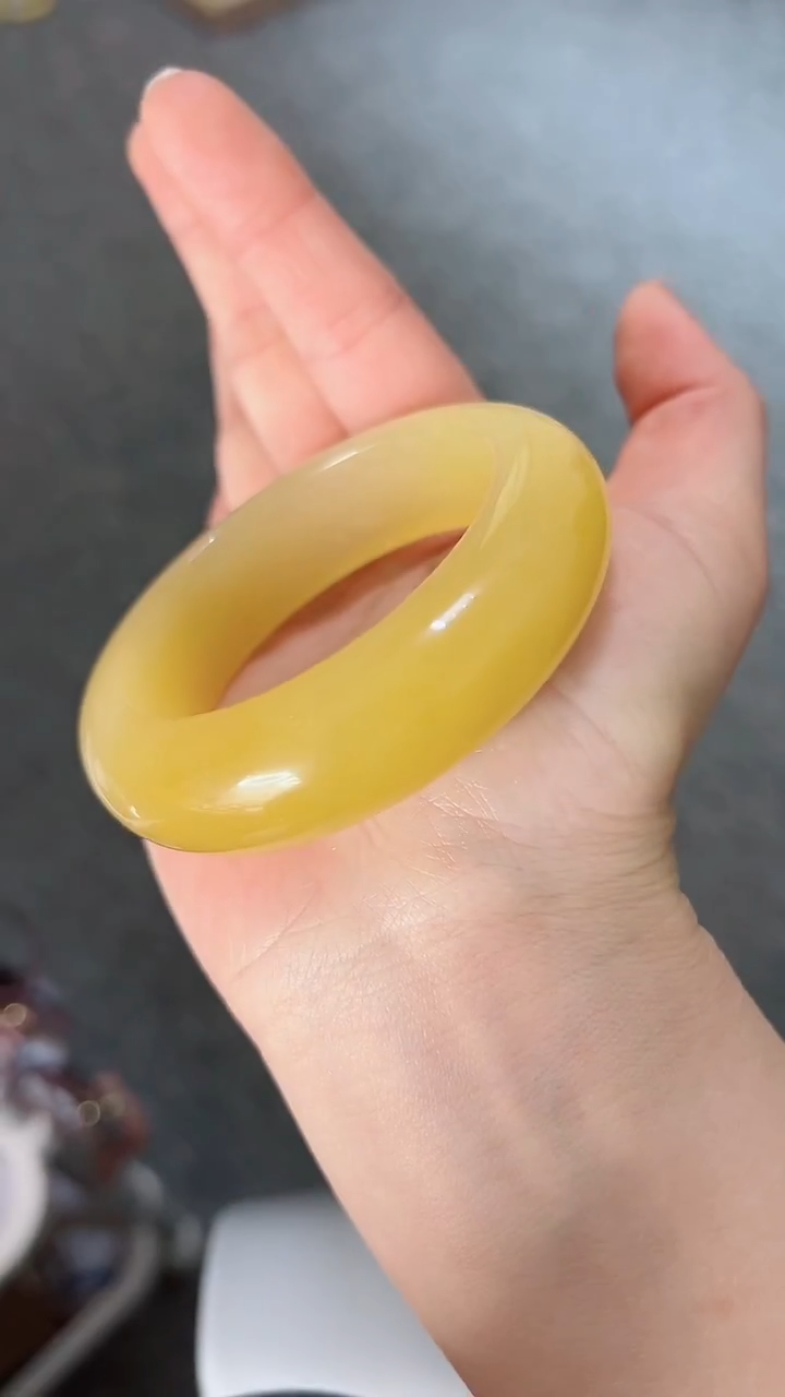 【闪购商品】石英质玉手镯未镶嵌240-54