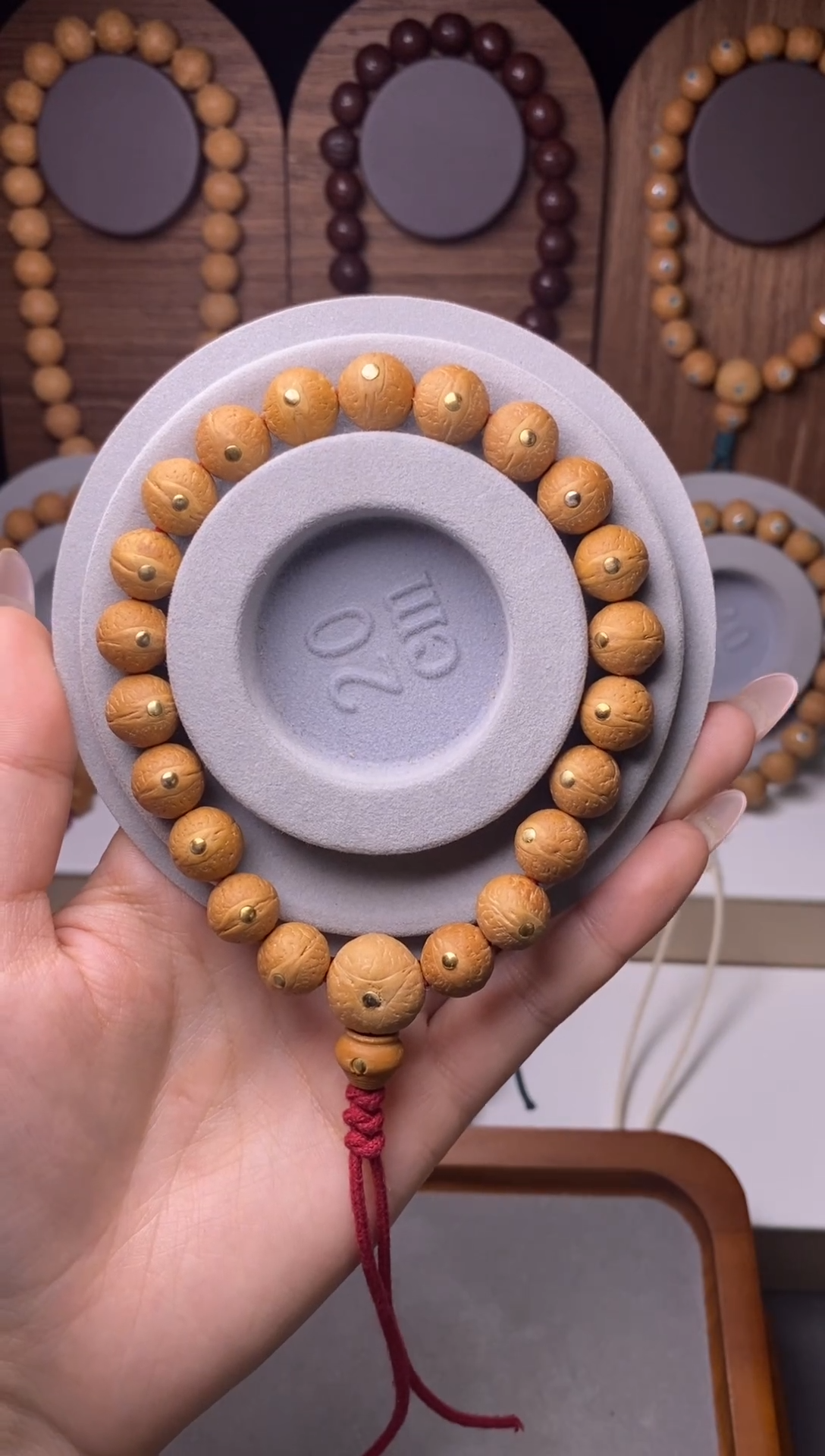 凤眼菩提吊坠11.5铜钉