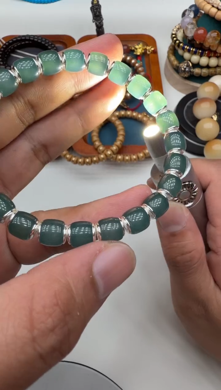 手串白玉菩提精工