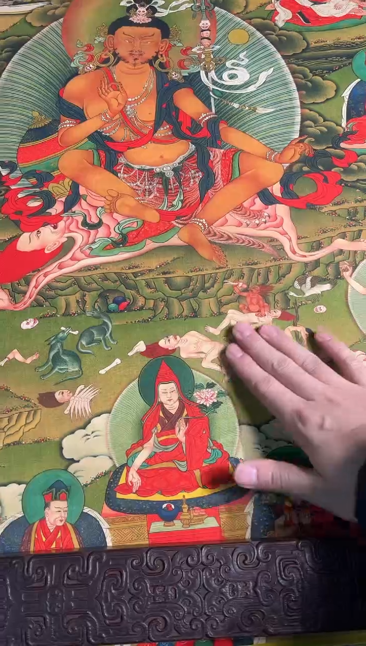 卷轴画天天的唐卡tk160
