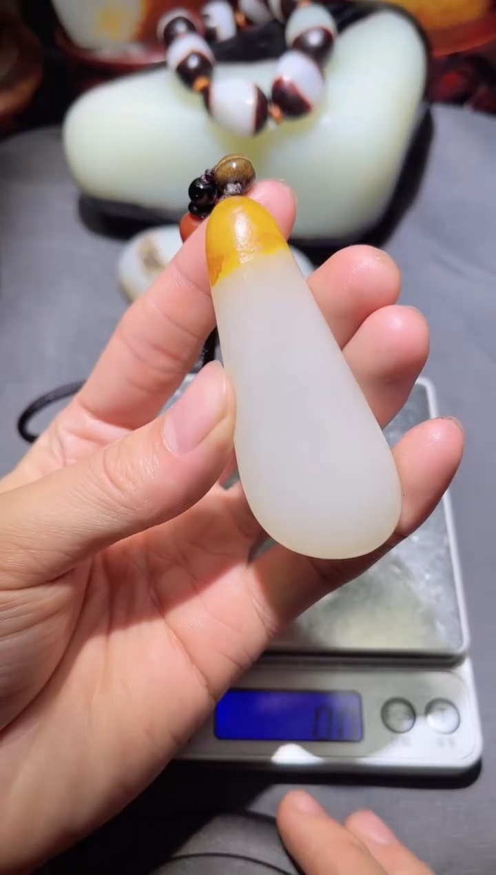 【闪购商品】和田玉（子料）挂件未镶嵌YL-ZZ-1.13-72