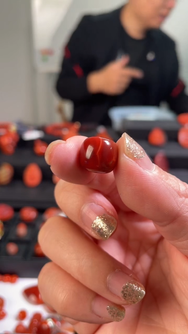 【闪购商品】南红玛瑙配饰未镶嵌25 老型珠12+