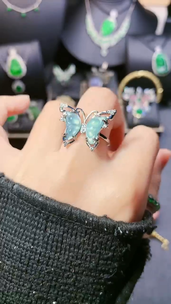 【闪购商品】翡翠戒指未镶嵌戒指