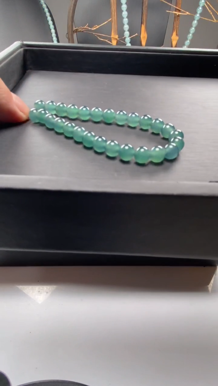 【闪购商品】翡翠手串未镶嵌多样性发货30颗卡6.2