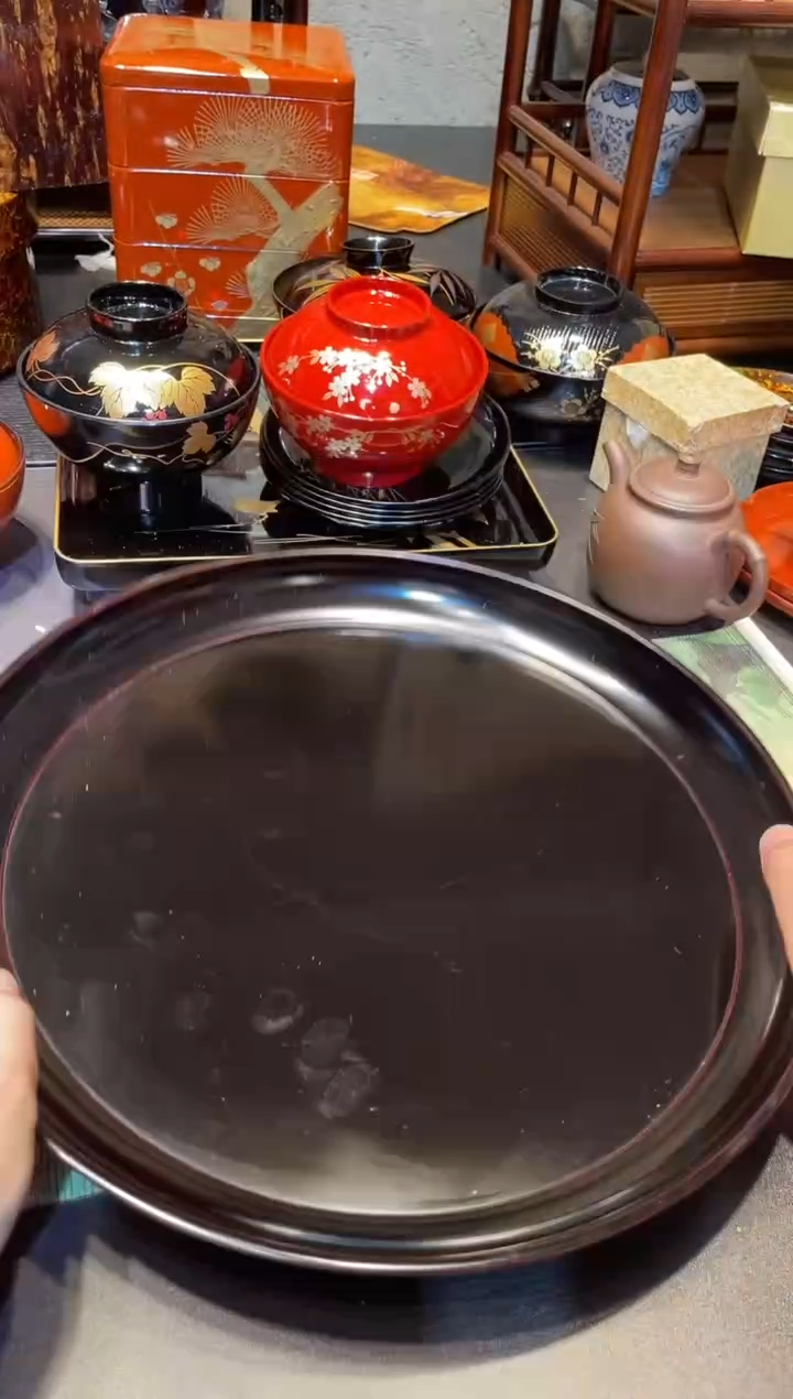 日本大漆茶盘日本大漆茶盘日本大漆茶盘日