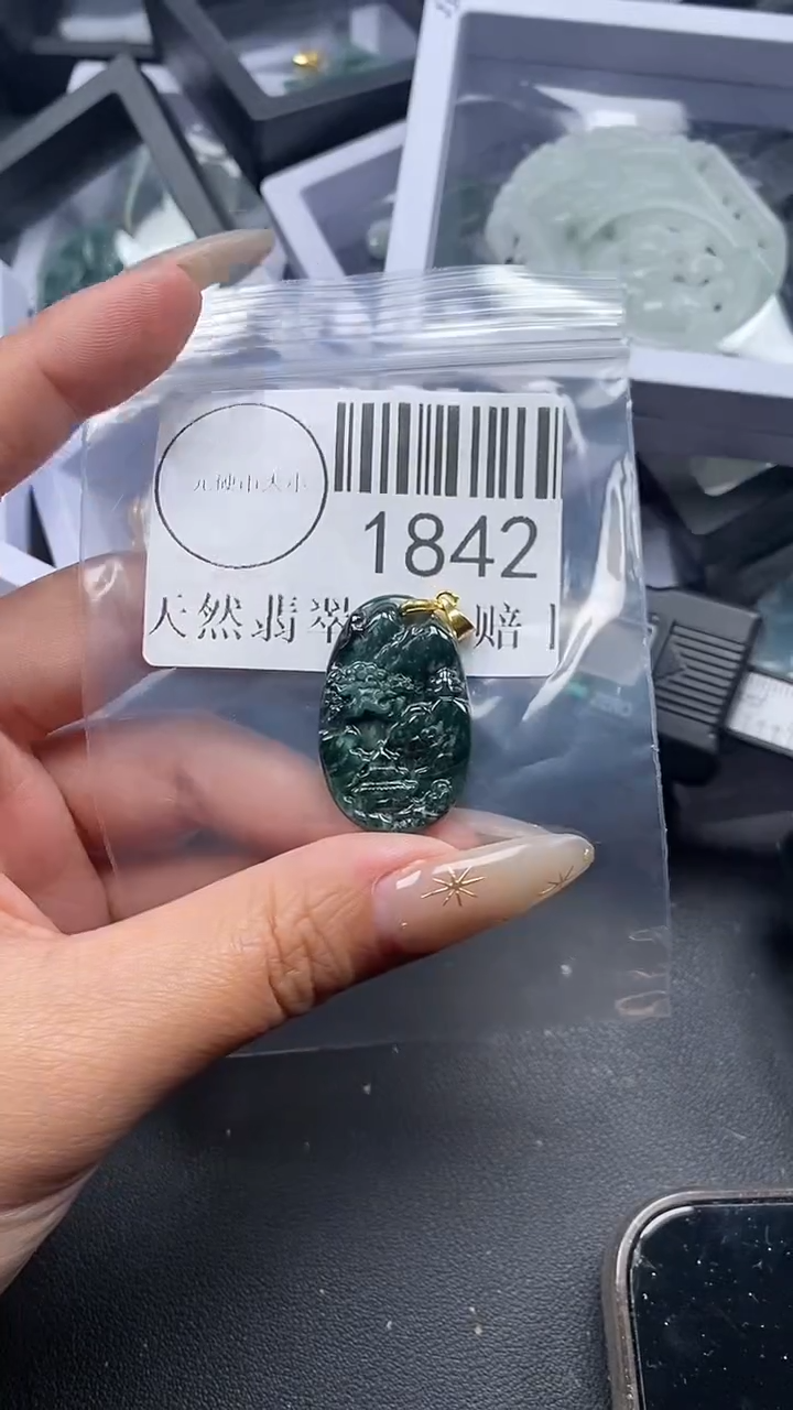 颈饰未镶嵌翡翠1842