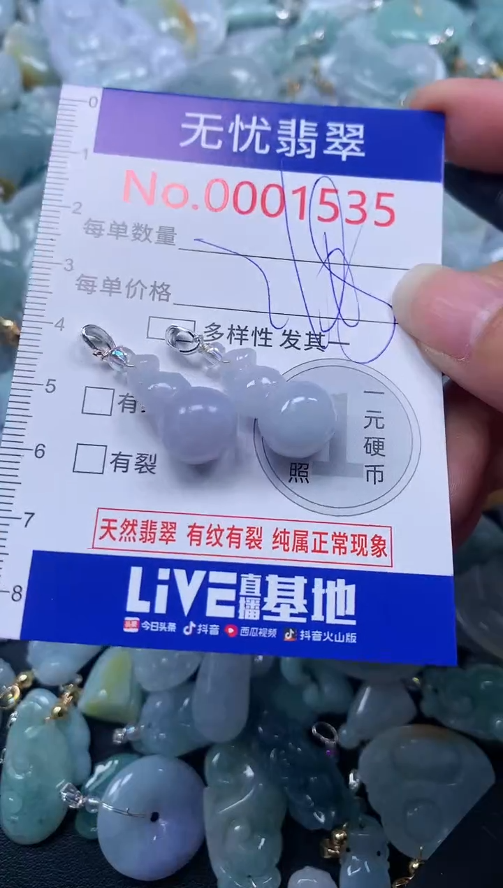 颈饰未镶嵌翡翠1535