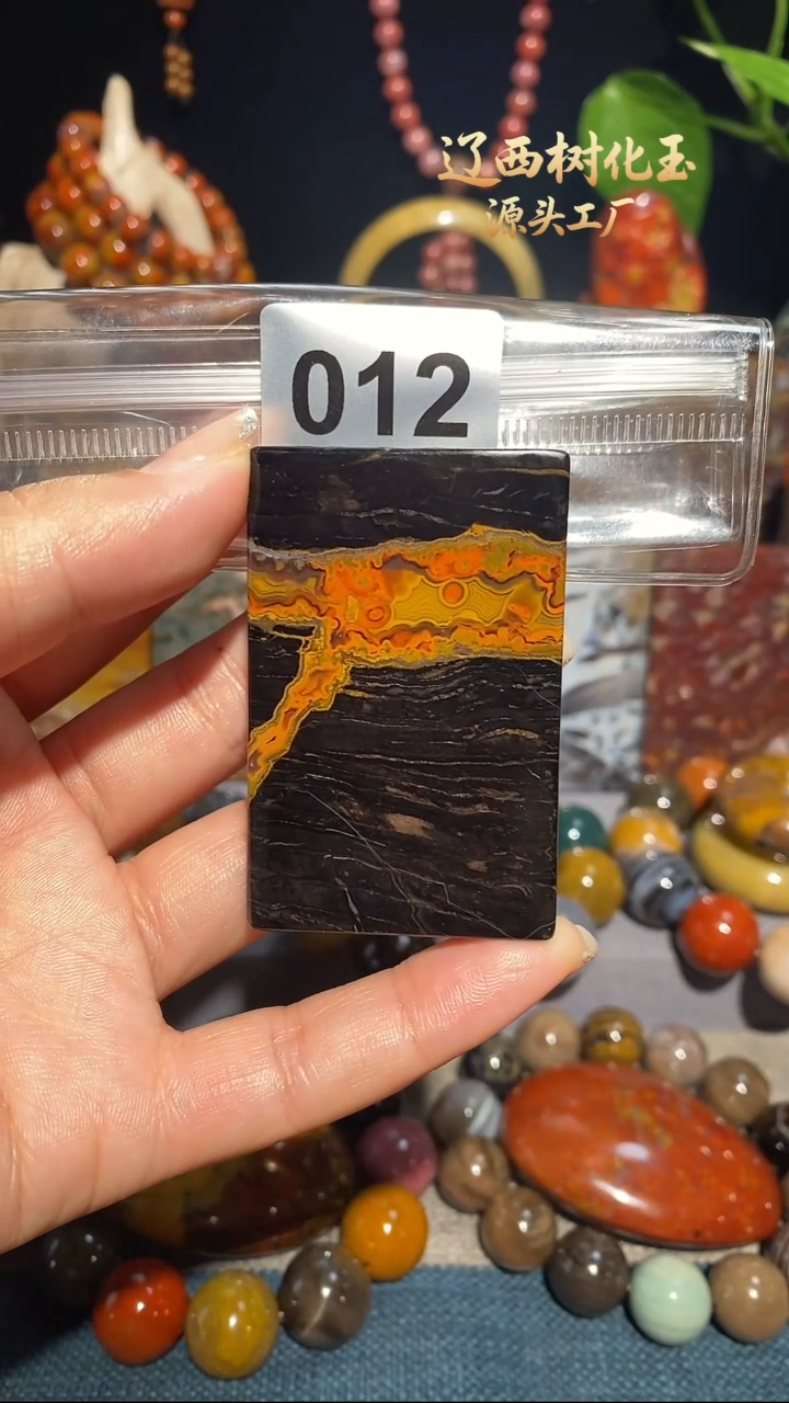 未镶嵌-硅化玉天然北票硅化玉吊坠