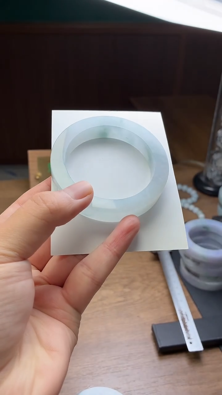 未镶嵌手镯定制翡翠平****g定制