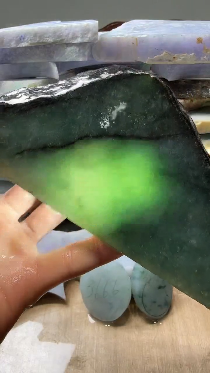 散珠翡翠天然翡翠A货花526