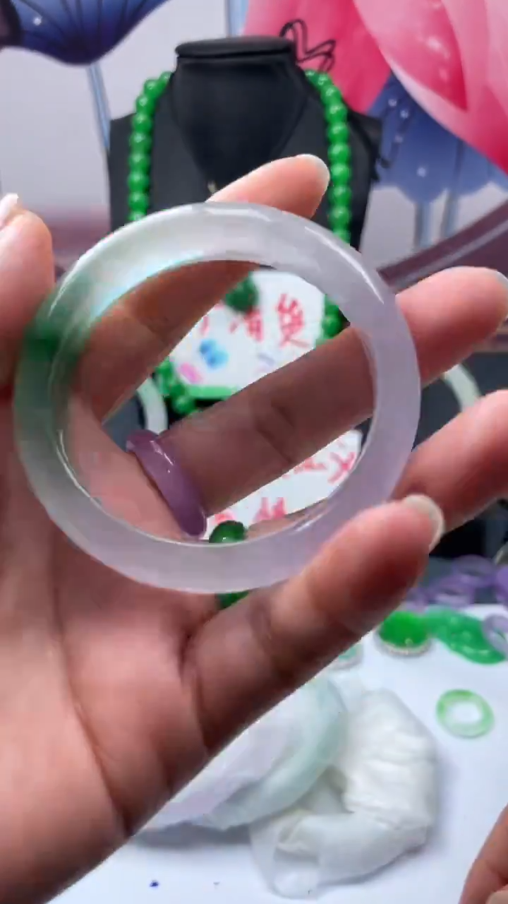 非金属仿水晶卿**我手镯