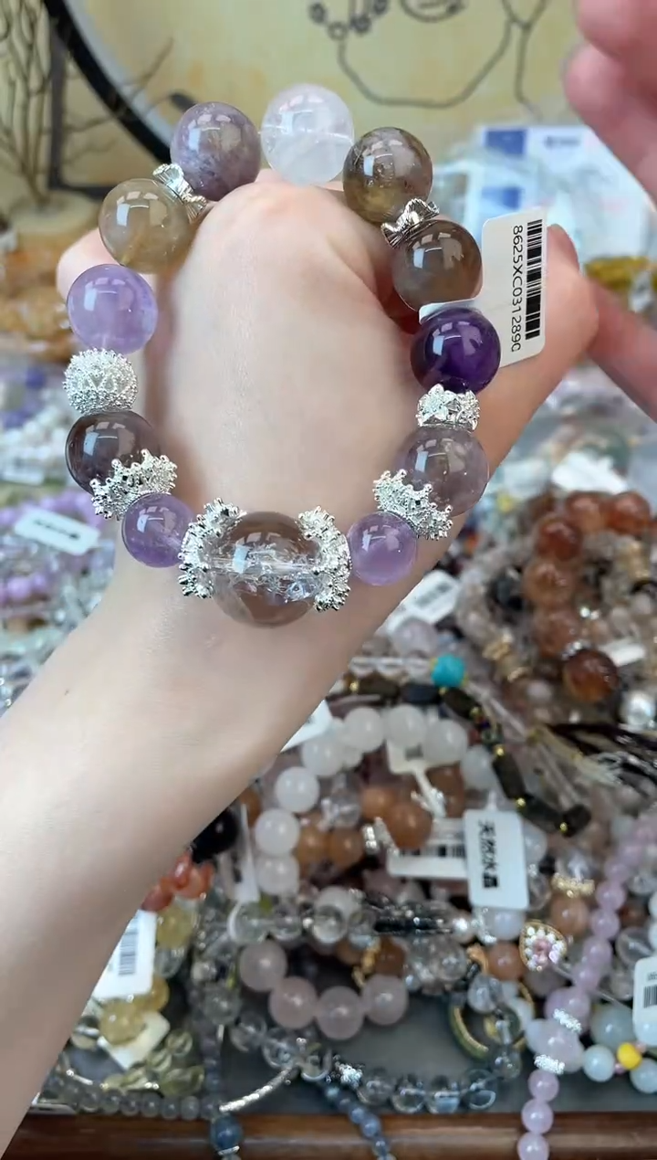 【闪购商品】紫晶手链未镶嵌483手串