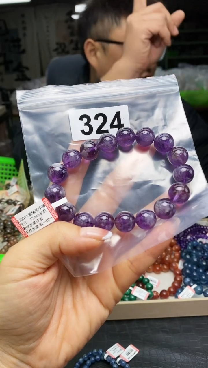 未镶嵌手串水晶手串324