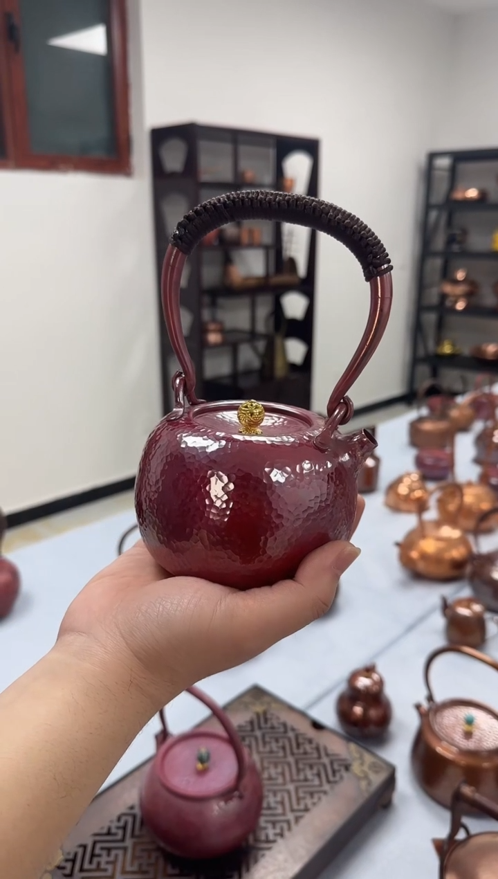 500毫升纯铜提梁壶