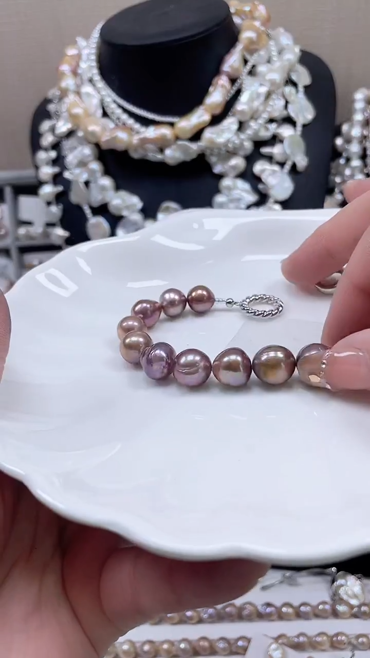 未镶嵌手链淡水珍珠【纯恬饰品】