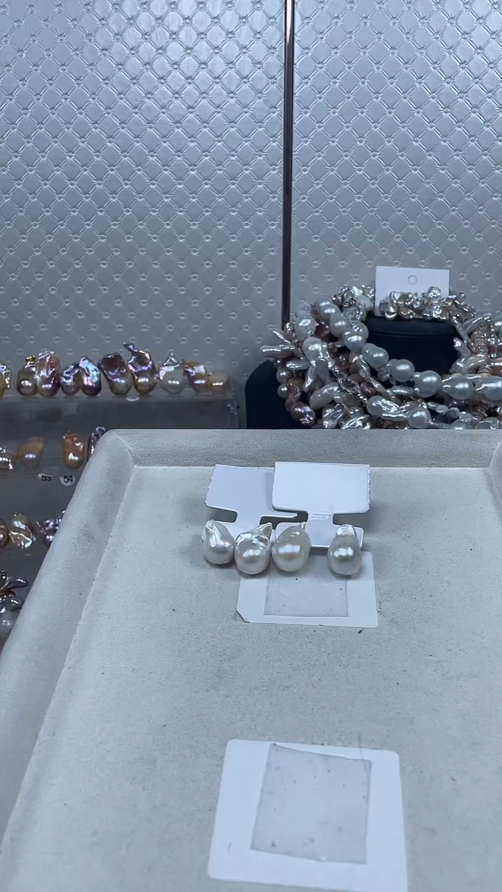 未镶嵌耳饰淡水珍珠【纯恬珍珠】（多样性发货发一）