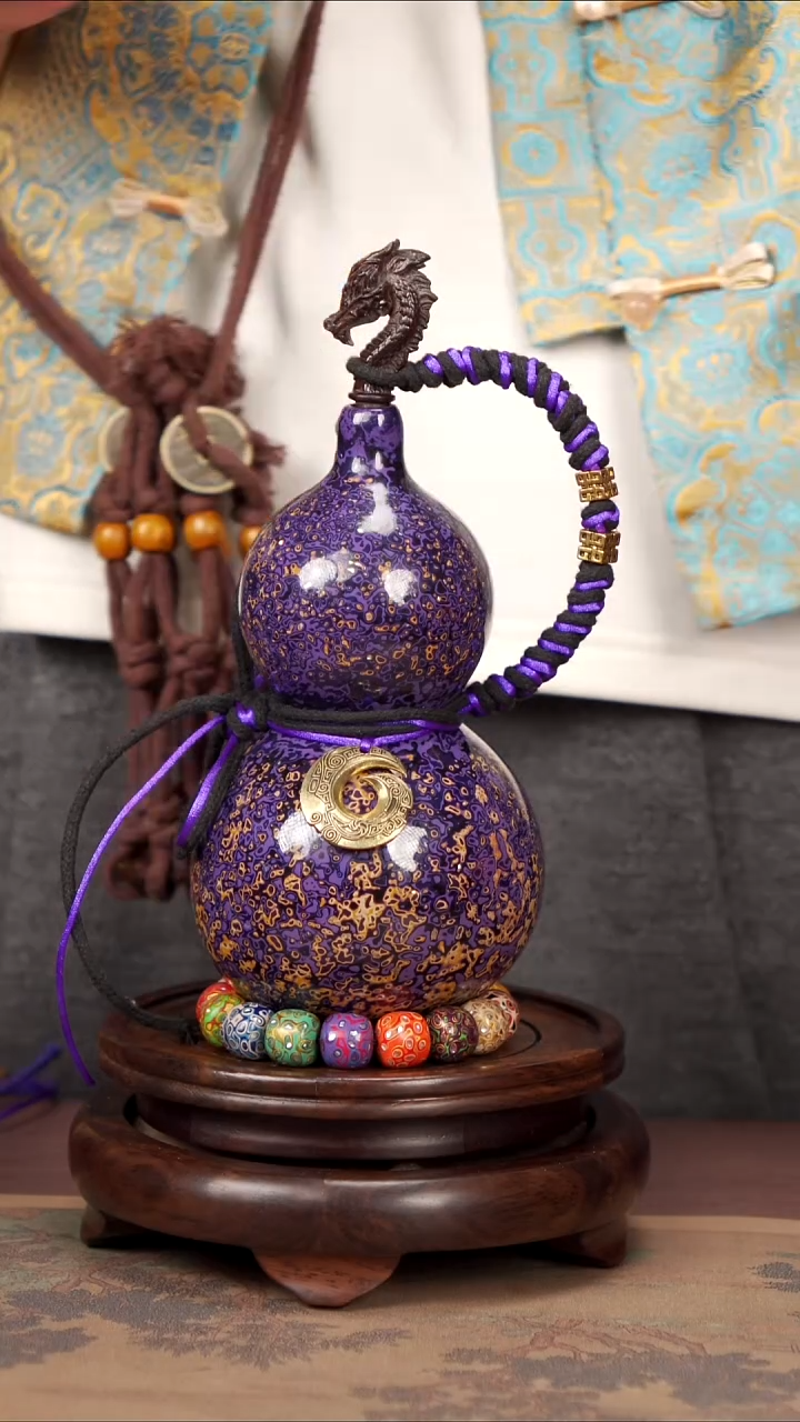 【闪购商品】151易林高端工艺大漆酒葫芦-468