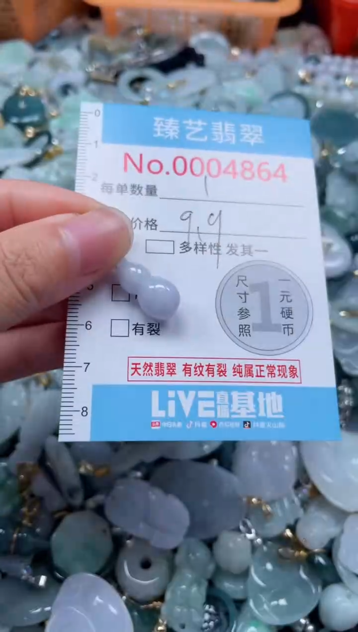 颈饰未镶嵌翡翠4864