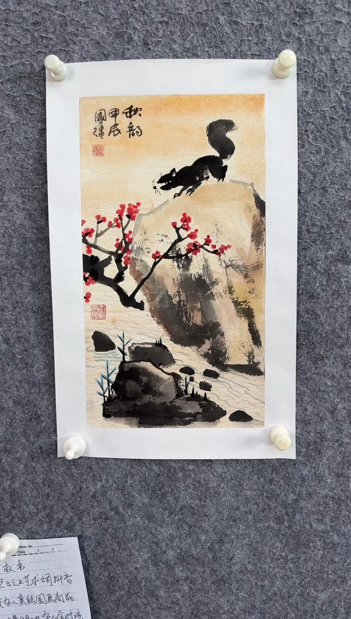 【闪购商品】国画ST-WGQ花鸟绘画作品